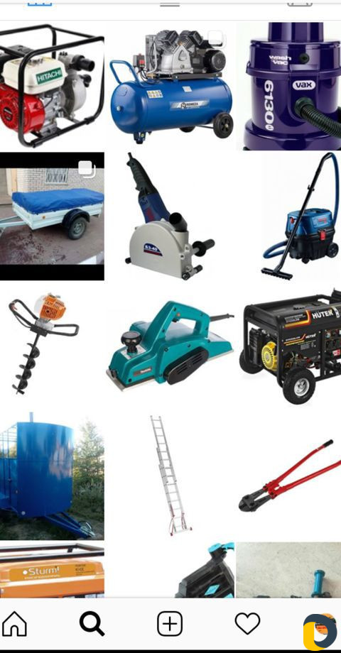 Прокат электро-бензо инструментов