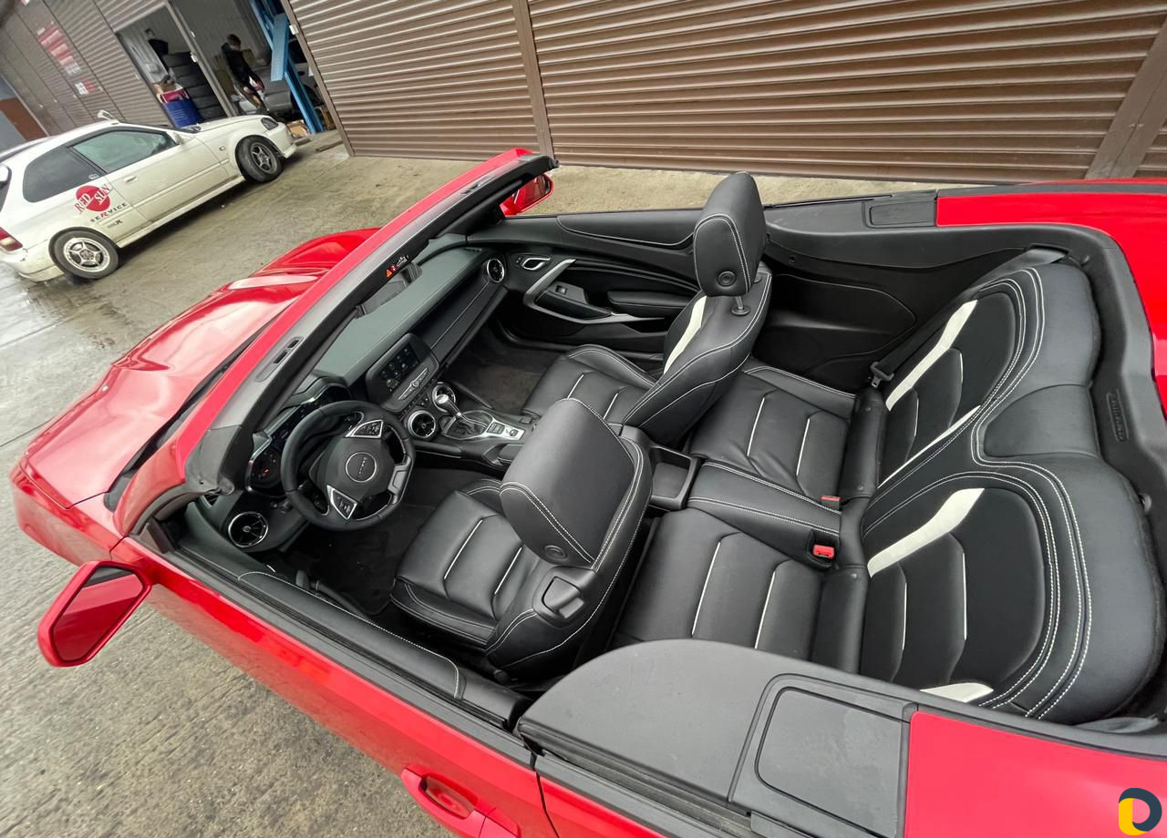 Прокат кабриолета Chevrolet Camaro, модель 20 г