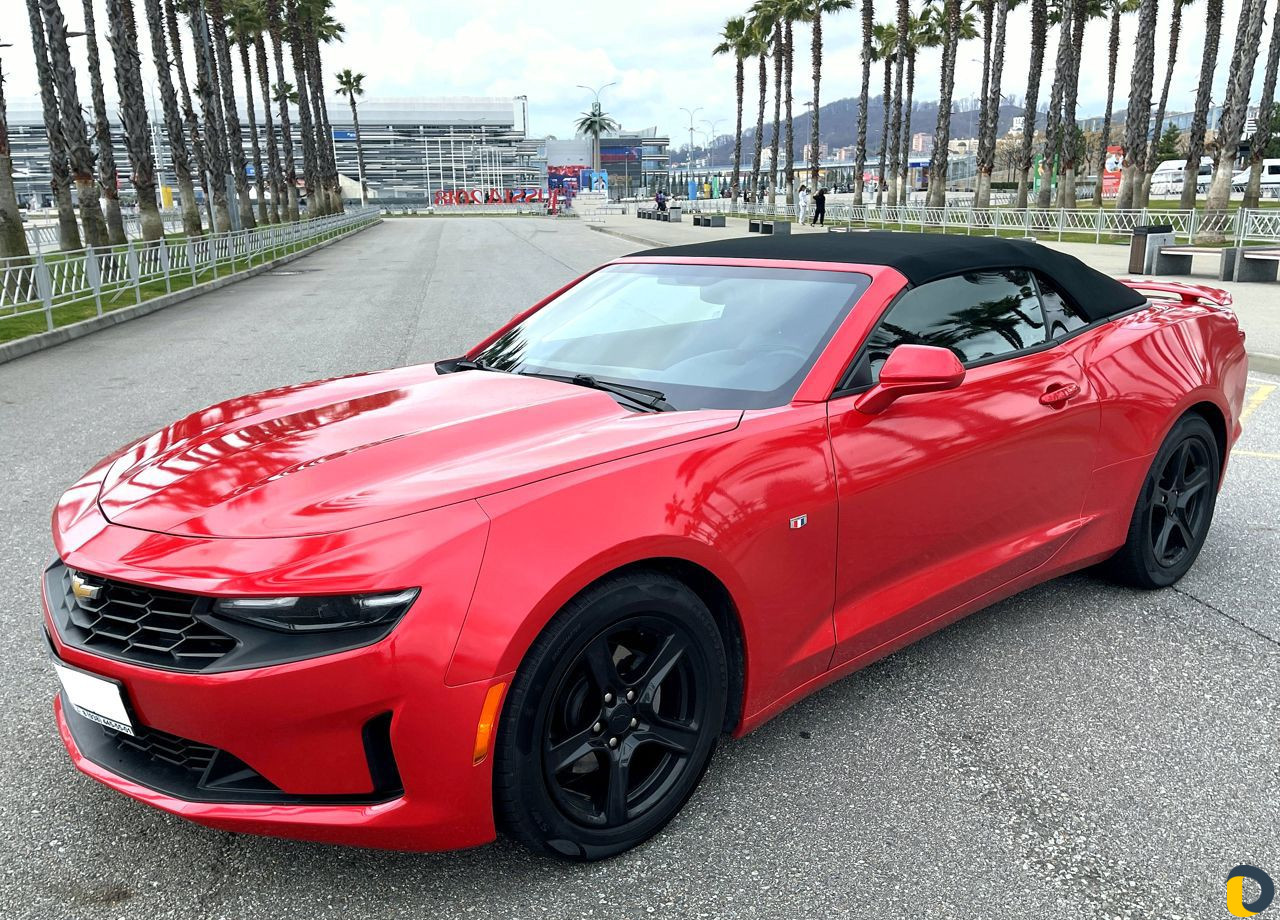 Прокат кабриолета Chevrolet Camaro, модель 20 г