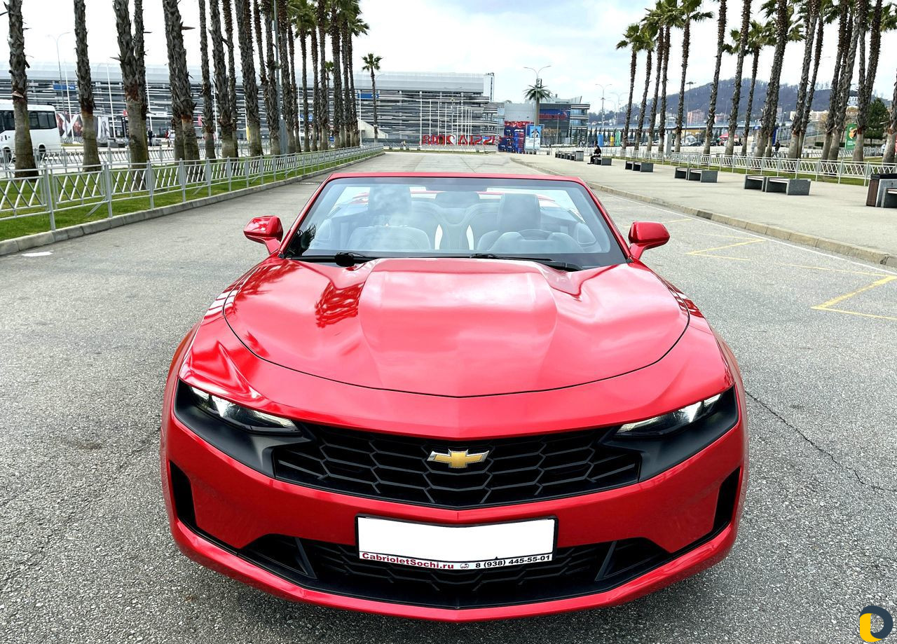 Прокат кабриолета Chevrolet Camaro, модель 20 г