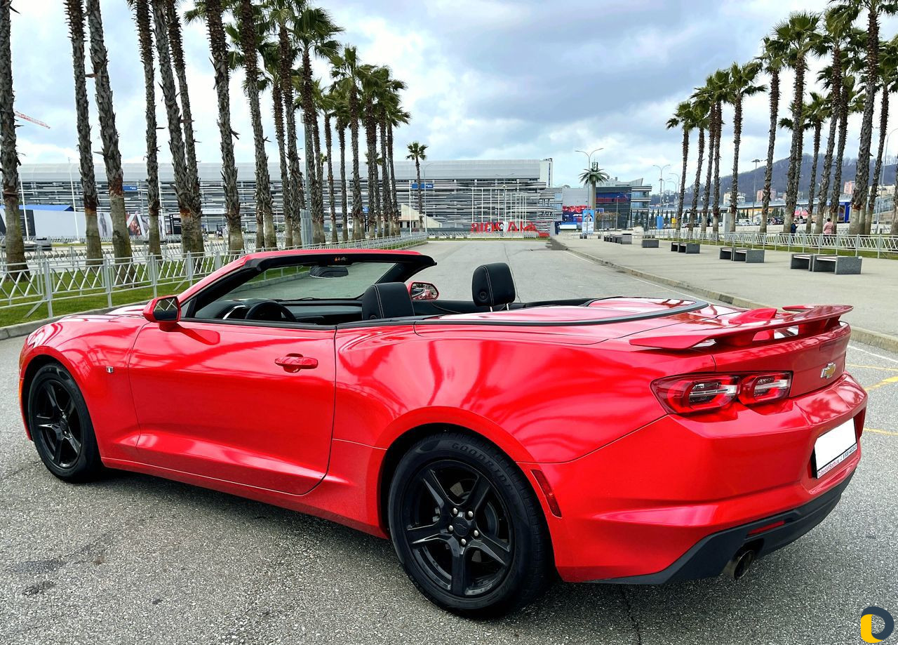 Прокат кабриолета Chevrolet Camaro, модель 20 г