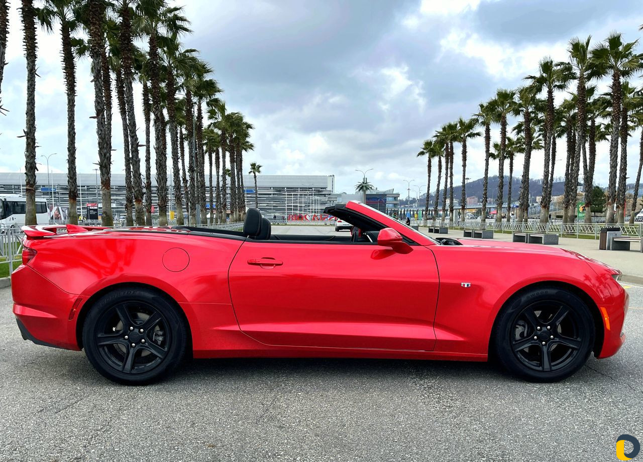 Прокат кабриолета Chevrolet Camaro, модель 20 г