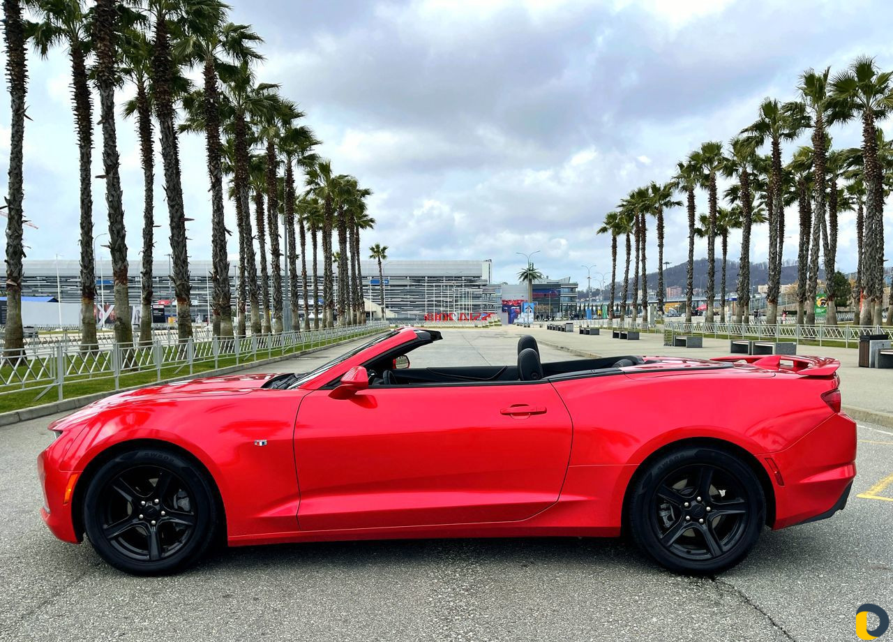Прокат кабриолета Chevrolet Camaro, модель 20 г