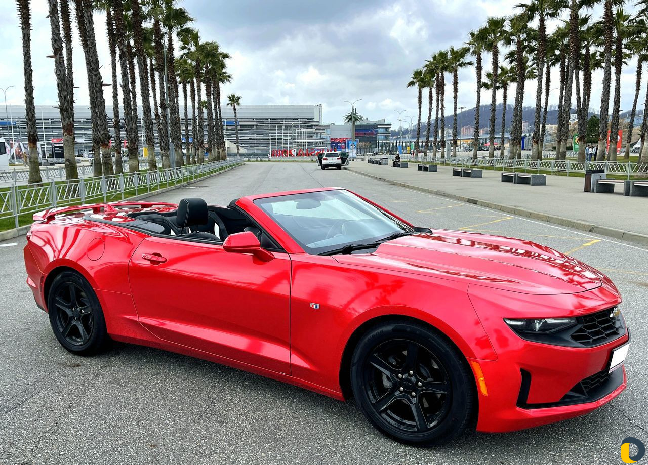 Прокат кабриолета Chevrolet Camaro, модель 20 г