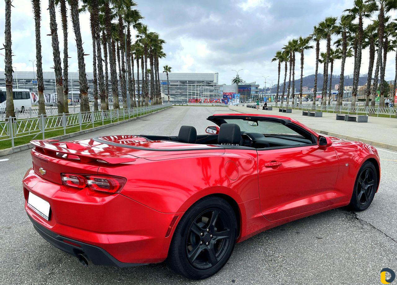 Прокат кабриолета Chevrolet Camaro, модель 20 г