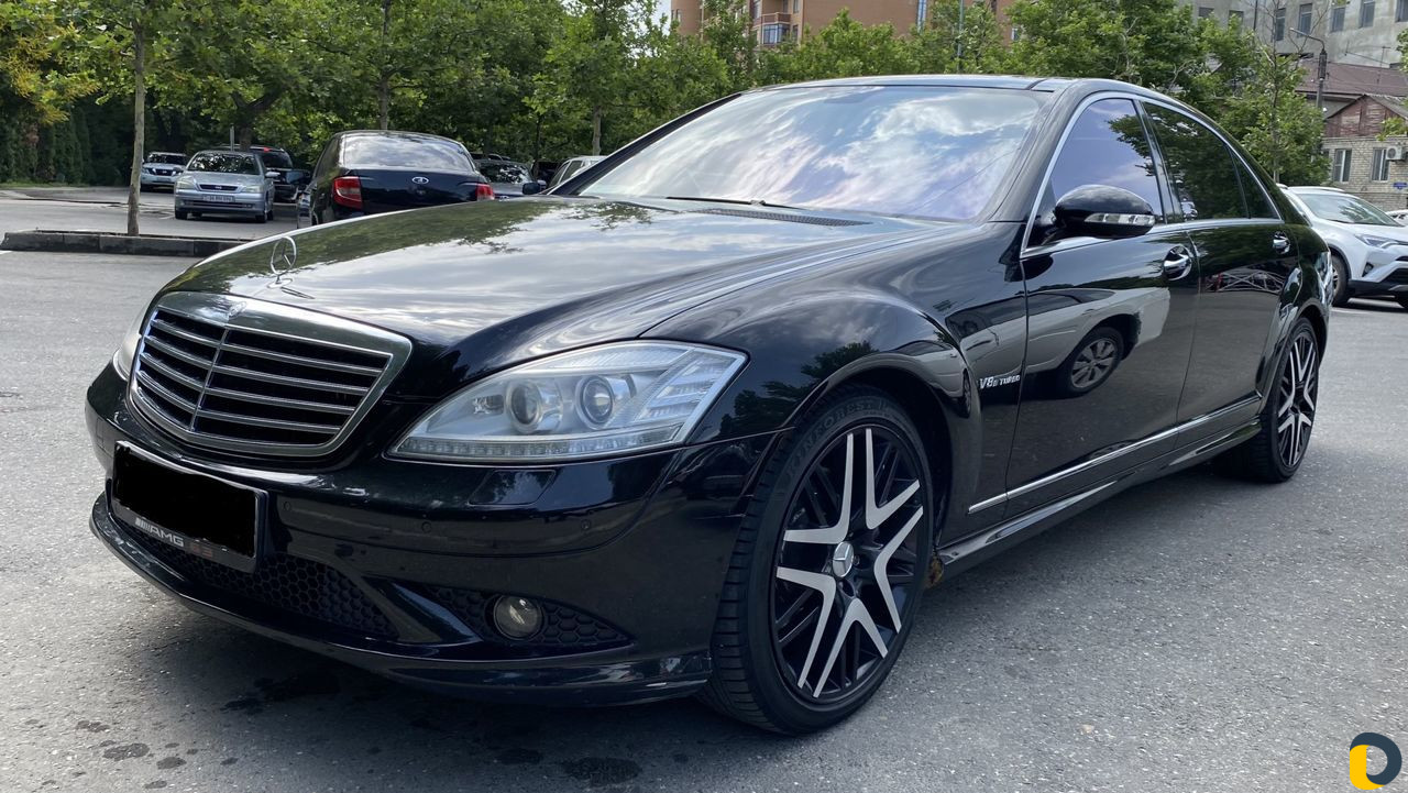 Прокат Mercedes 221 с водителем (аренда)