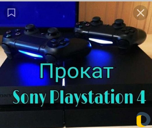 Прокат сони PS4 и PS3
