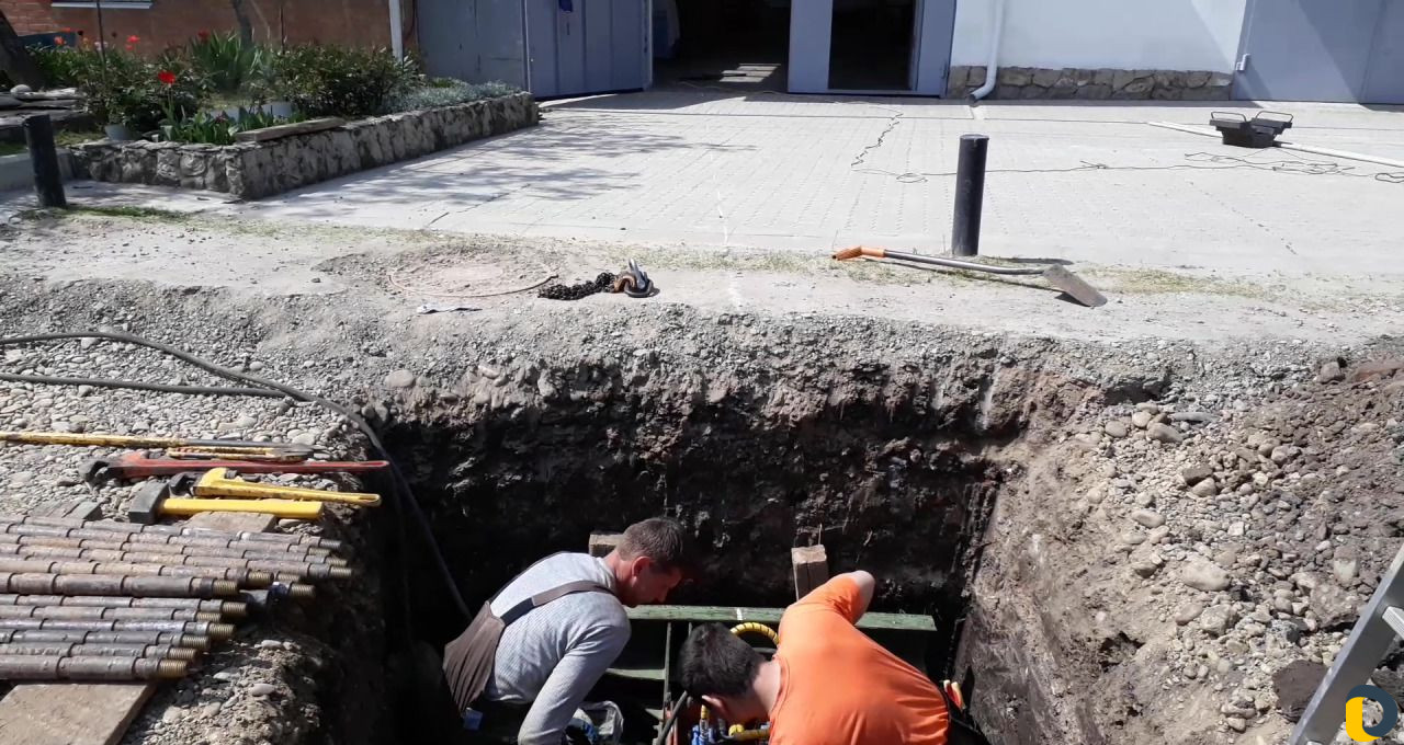 Прокол под дорогой. гнб