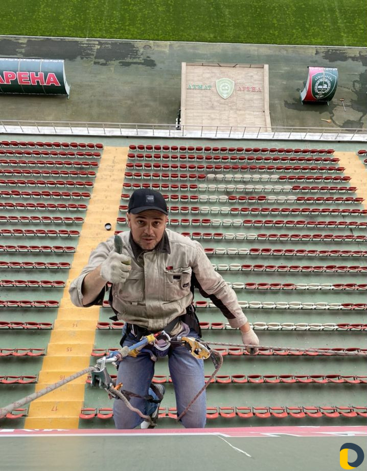 Промышленный альпинизм, высотные работы, альпинист