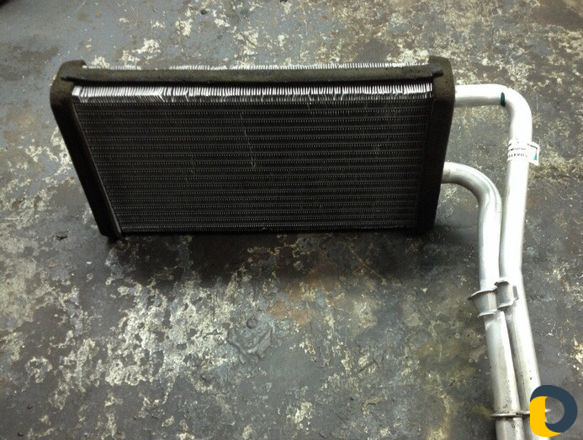 Промывка автомобильного радиатора печки любого А