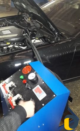Промывка автомобильного радиатора печки любого А