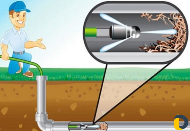 Промывка канализационной системы