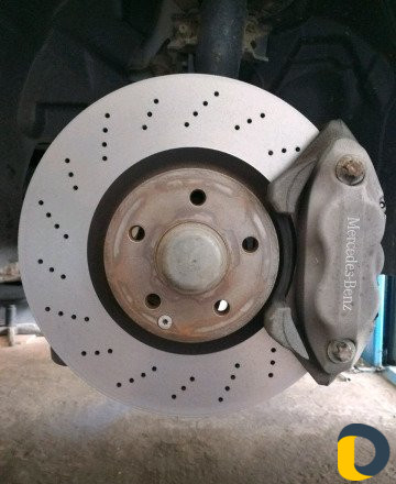 Проточка (расточка ) тормозных дисков без снятия с