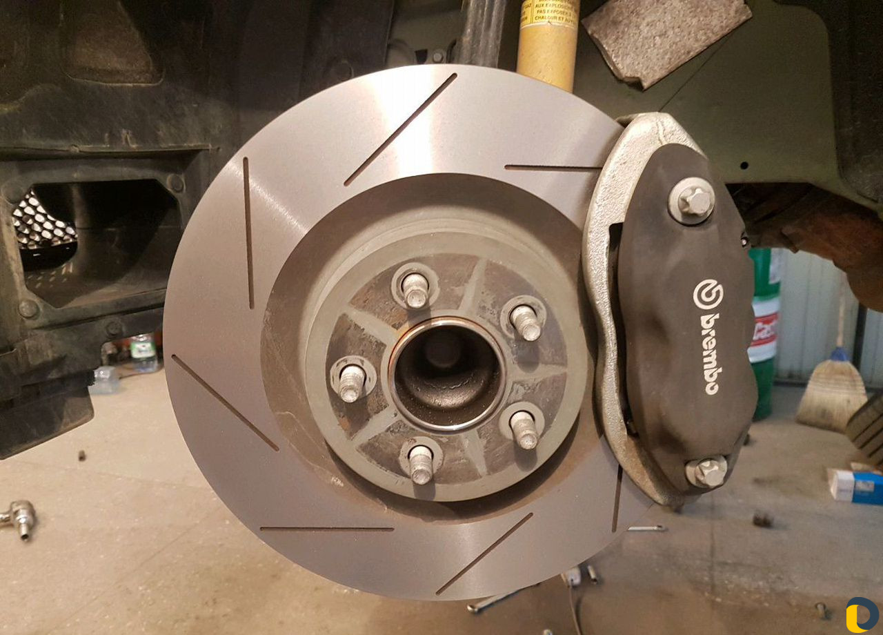 Проточка тормозных дисков без снятия