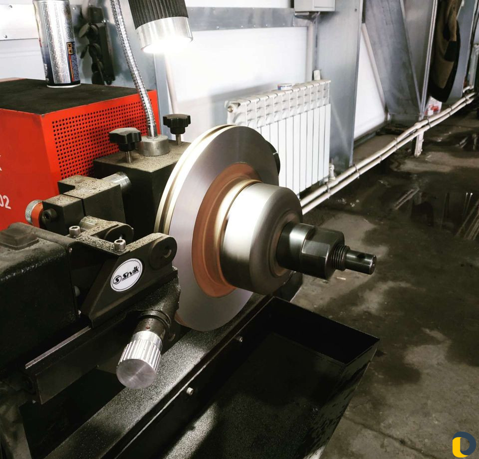 Проточка тормозных дисков