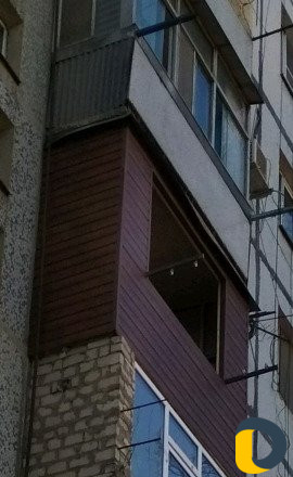 Расширение балкона