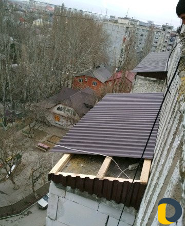 Расширение балкона