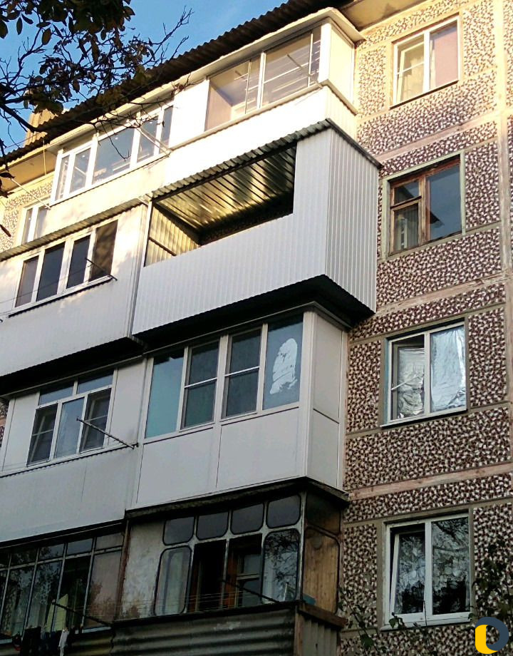 Расширение балконов, отделка, мпо