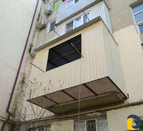 Расширение балконов