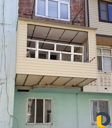 Расширение утепления балконов