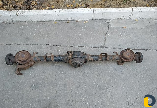 Равняю чулки заднего моста на ниву и на жигули
