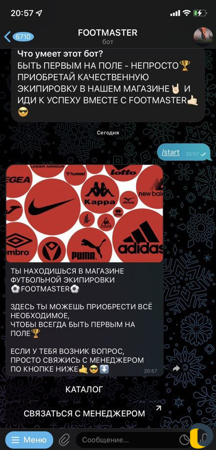 Разработка телеграм ботов для вашего бизнеса