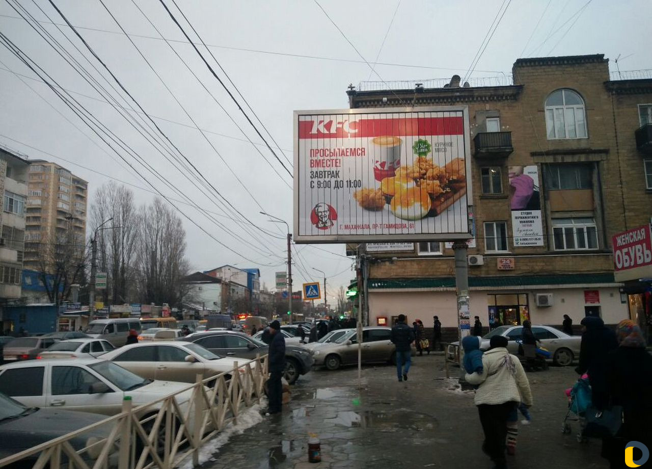 Рекламный щит 6х3 аренда