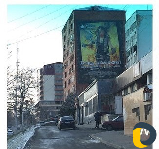 Рекламный щит в аренду 2 стороны