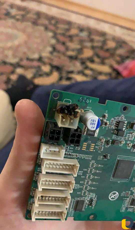 Ремонт asic майнеров,хэш плат s 9