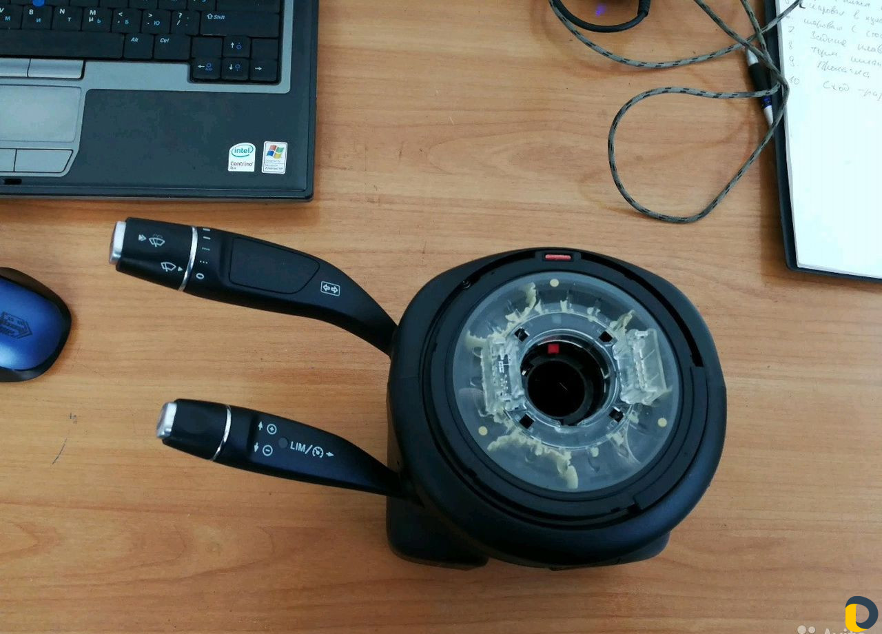 Ремонт датчика угла поворота руля Мерседес