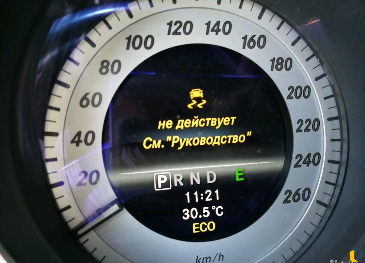 Ремонт датчика угла поворота руля Мерседес