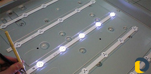 Ремонт LCD и LED телевизоров и мониторов, триколор