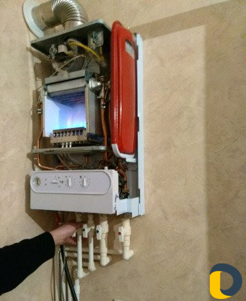 Ремонт настенных газовых котлов, колонок