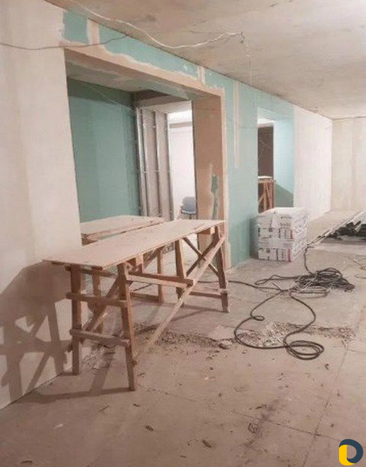 Ремонт. Шпаклёвка. Гипсокартон