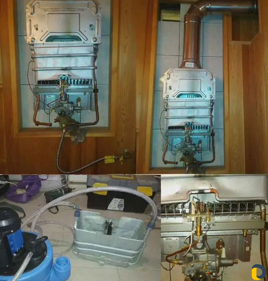 Ремонт, установка газовых котлов и колонок