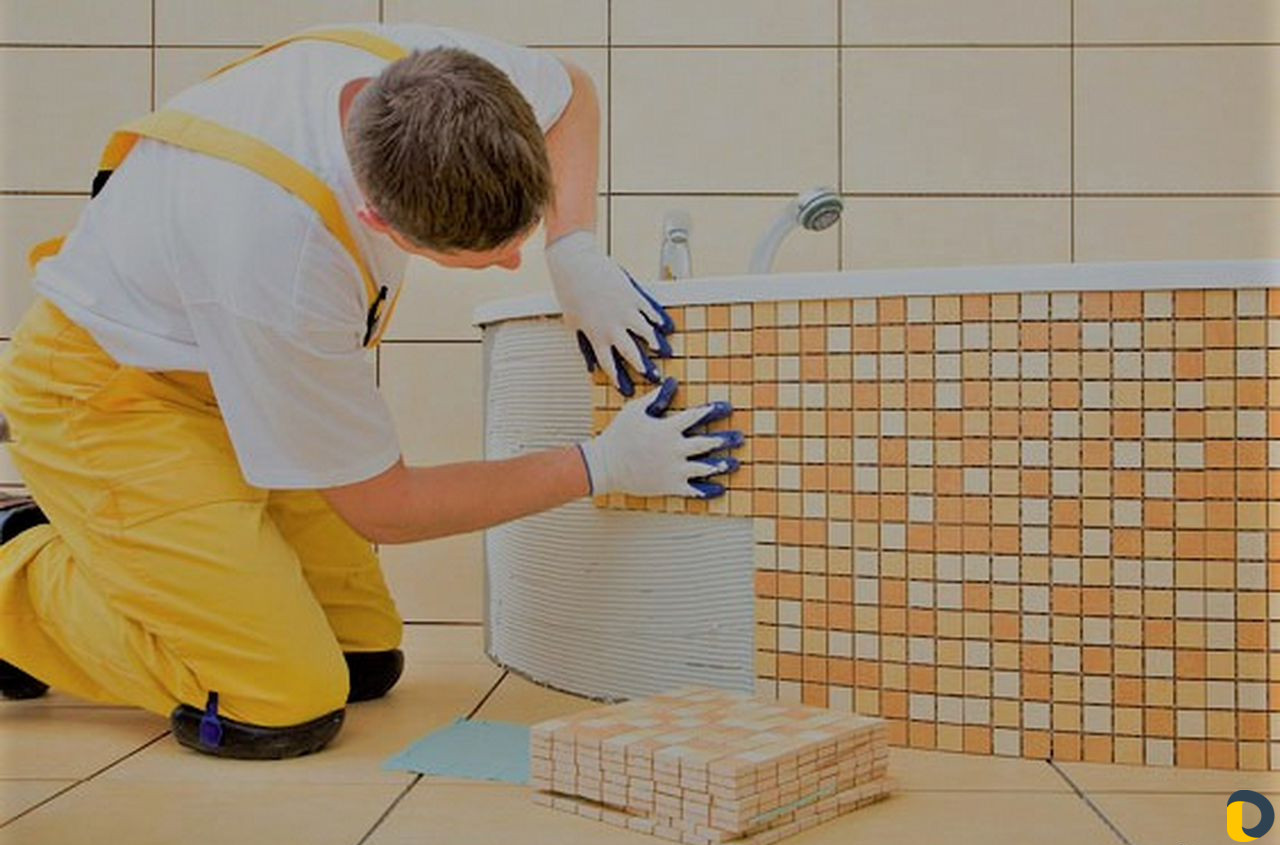 Ремонт ванной.Плиточник