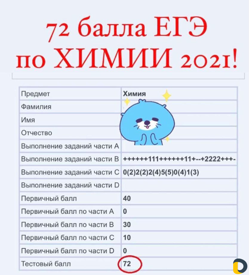 Репетитор по химии (подготовка к огэ и егэ)
