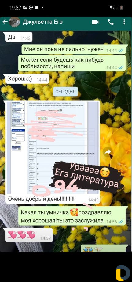 Репетитор по русскому языку и литературе