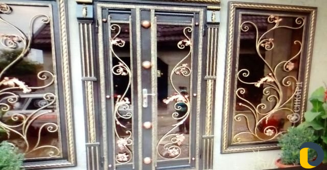 Решетки двери навесы