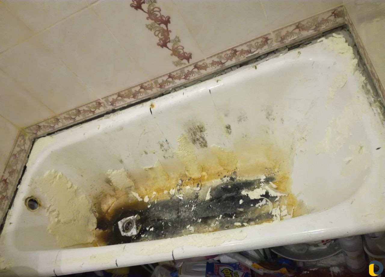 Реставрация душевых поддонов и ванн Мрамором