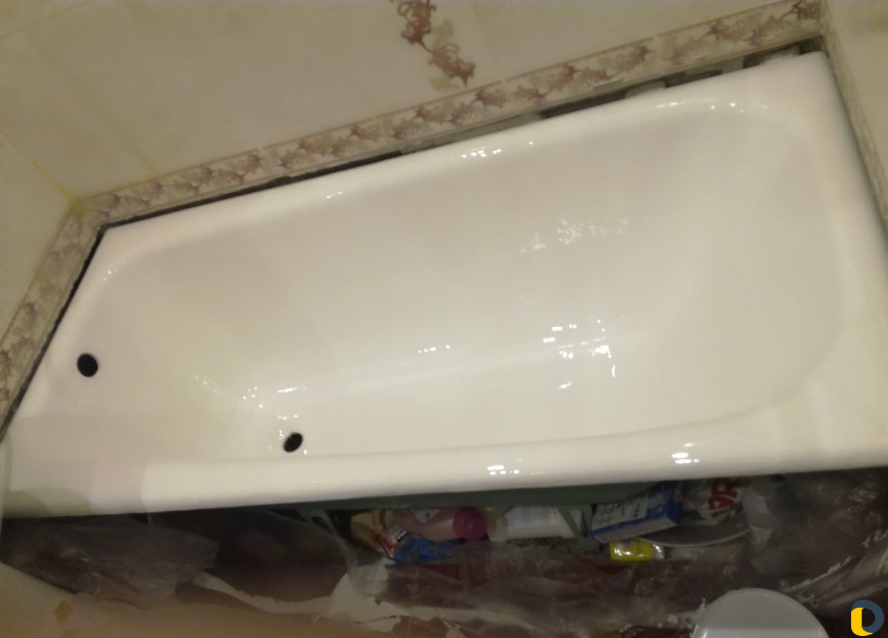 Реставрация душевых поддонов и ванн Мрамором