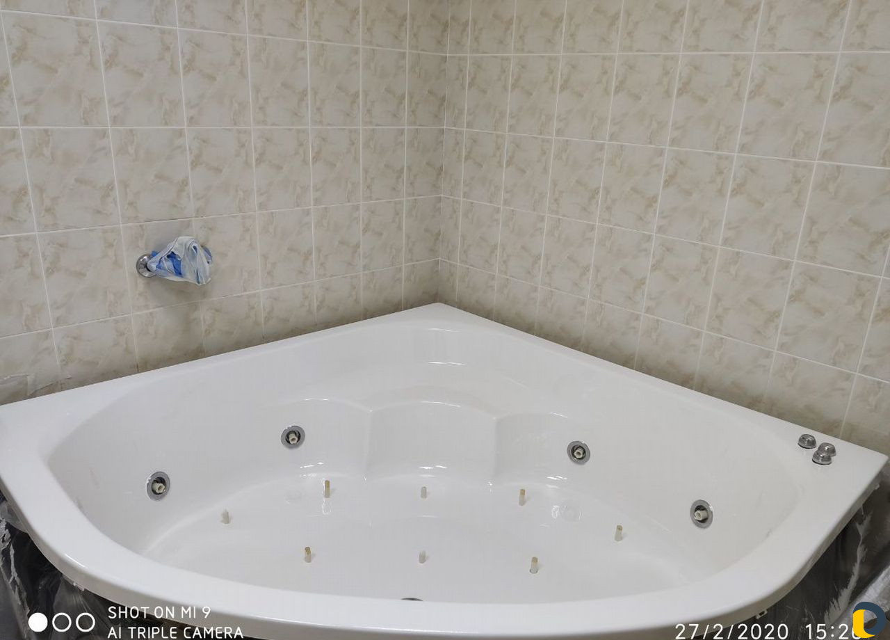 Реставрация душевых поддонов и ванн Мрамором