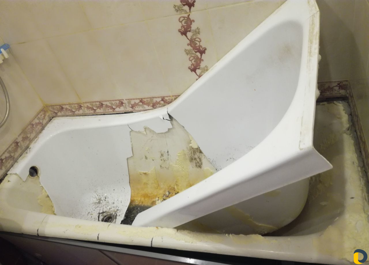 Реставрация душевых поддонов и ванн Мрамором