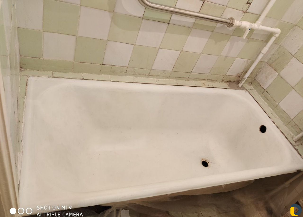 Реставрация душевых поддонов и ванн Мрамором