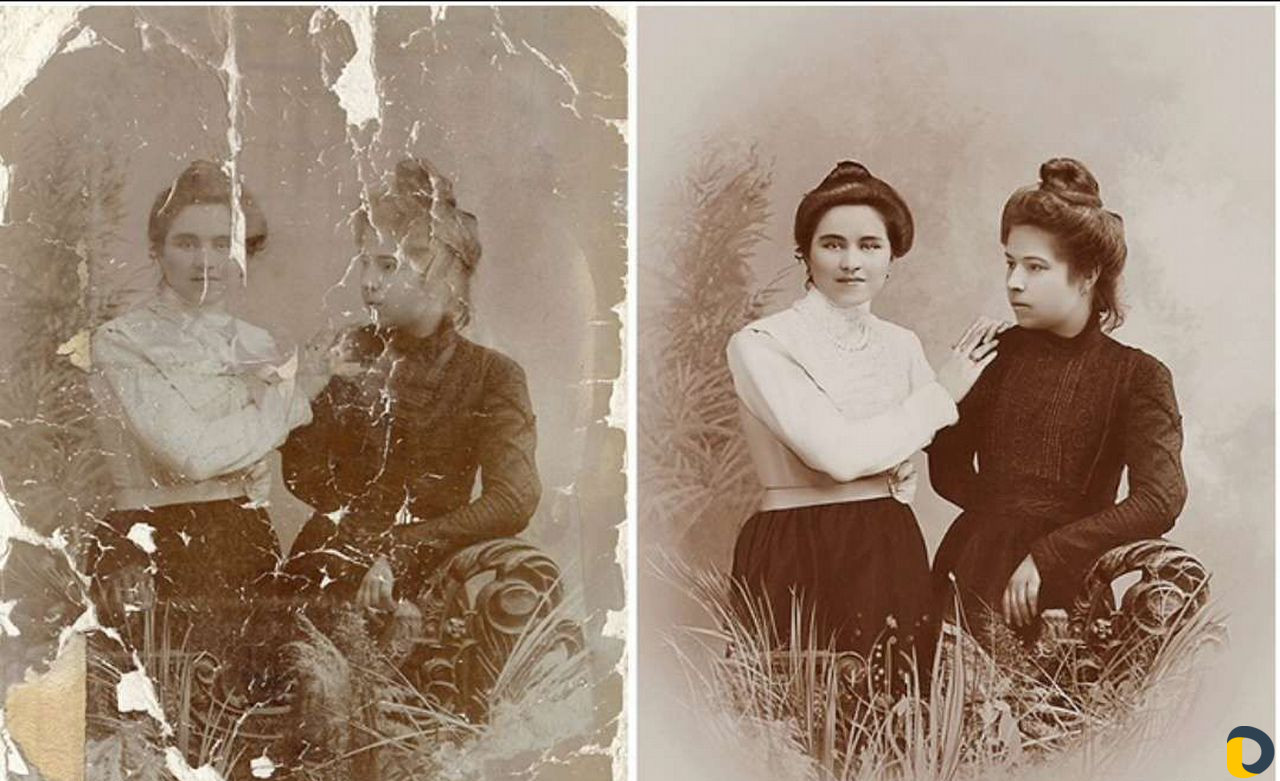 Реставрация и восстановление старых фотографии