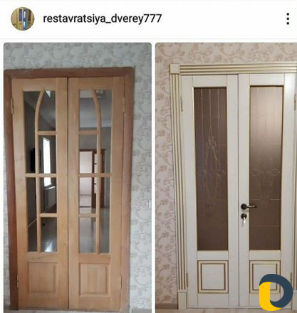 Реставрация межкомнатных дверей