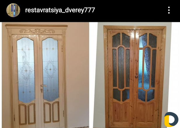 Реставрация межкомнатных дверей