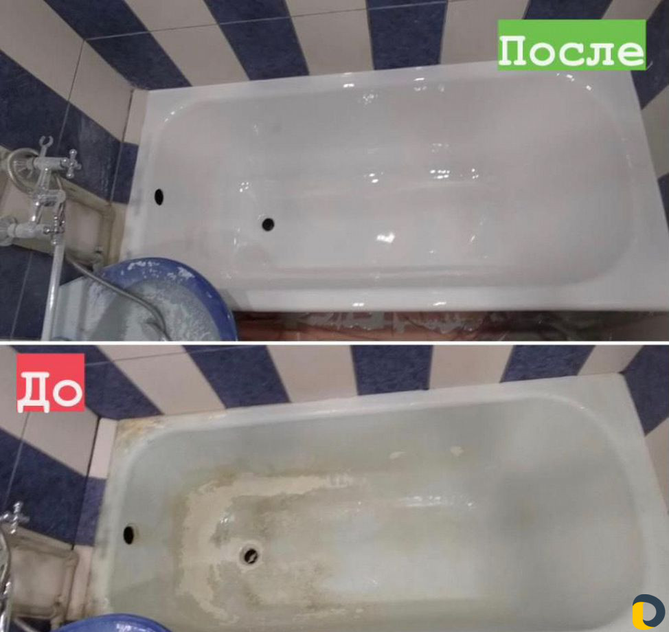 Реставрация ванн наливным акрилом «Люкс»