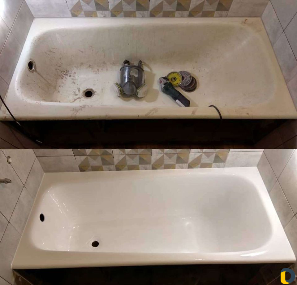 Реставрация ванн наливным акрилом