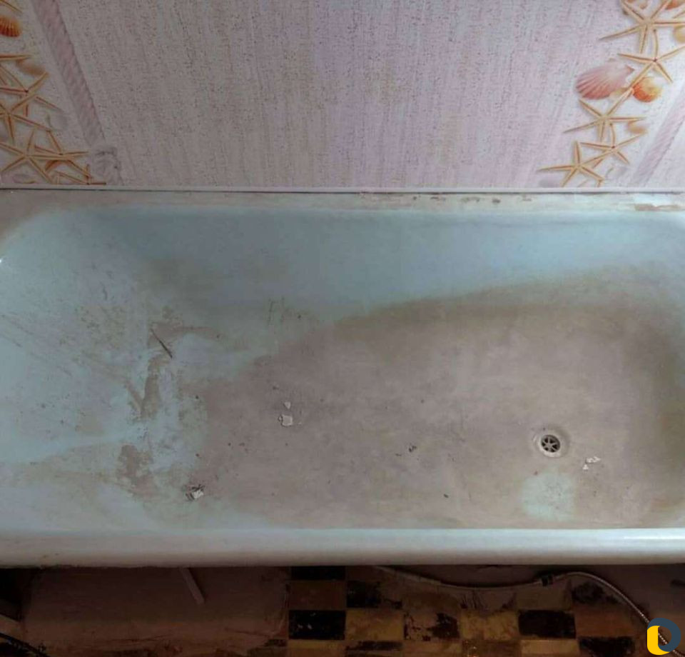 Реставрация ванн наливным акрилом